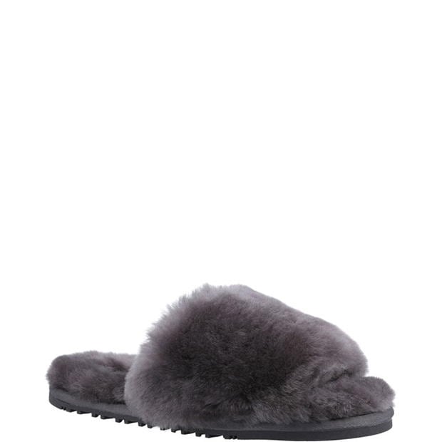 Papuci de Casa Cotswold Westfield Sheepskin Mule gri