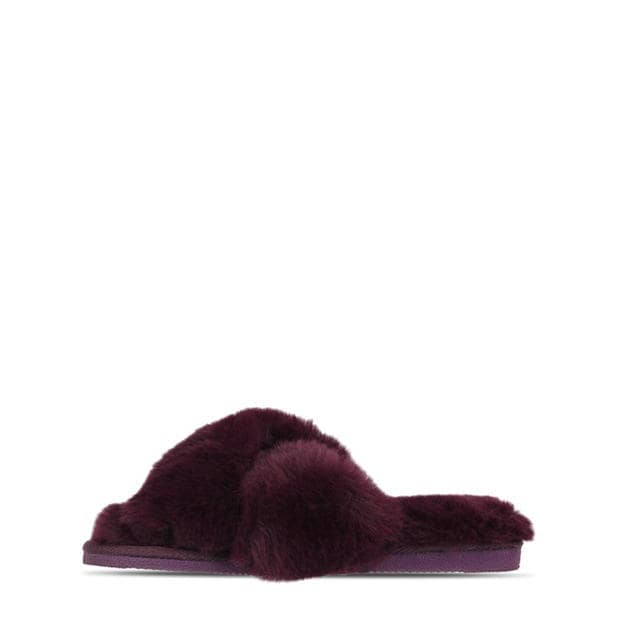 Papuc Casa Linea Faux Fur Crossover