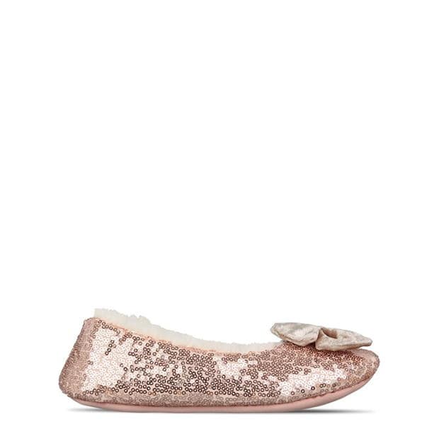 Papuc Casa Linea Sequin Ballerina