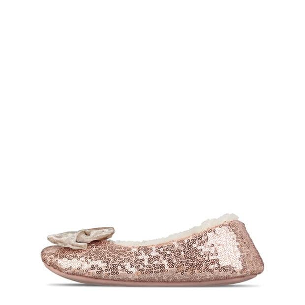 Papuc Casa Linea Sequin Ballerina