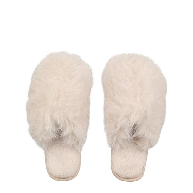 Papuc Casa Linea Plush Faux Fur