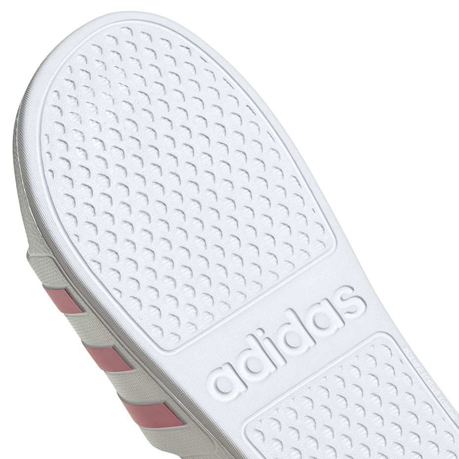 Papuc Casa 's adidas Adilette Aqua white and pink GZ5237 dama