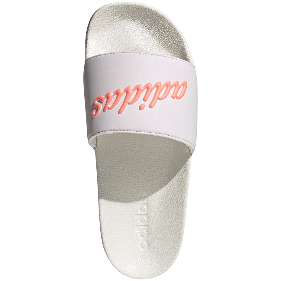 Papuc Casa 's adidas Adilette Shower white and pink GZ5925 dama