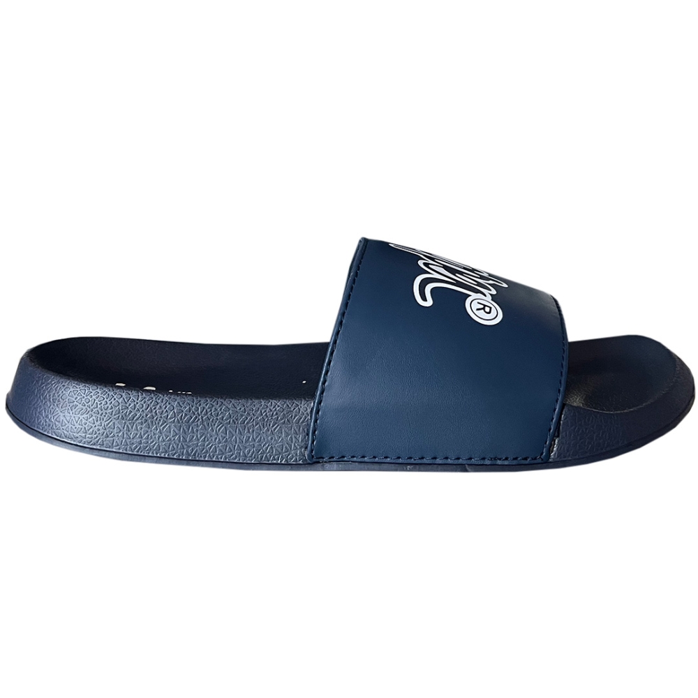 Lee Cooper men's flip-flops navy blue and white LCW-24-42-2481MC