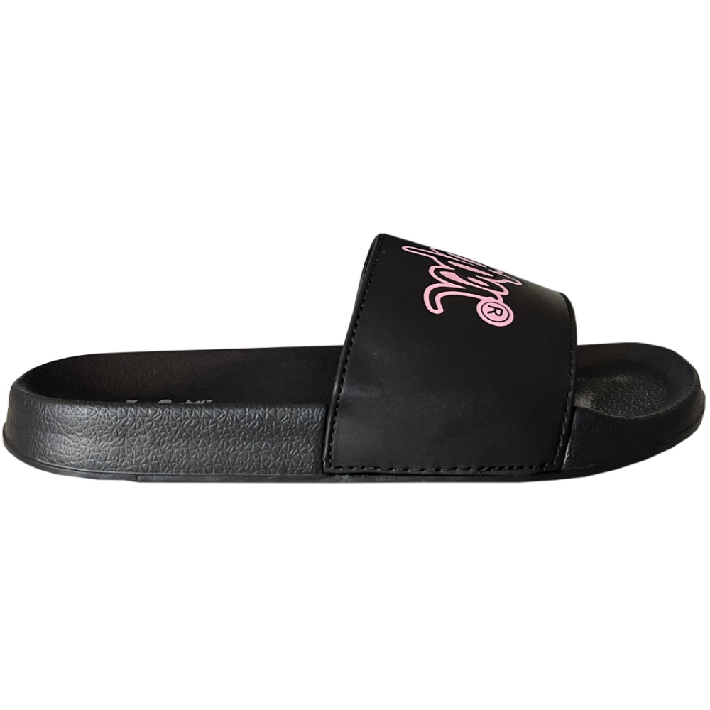 Lee Cooper 's flip-flops black and pink LCW-24-42-2482LA dama