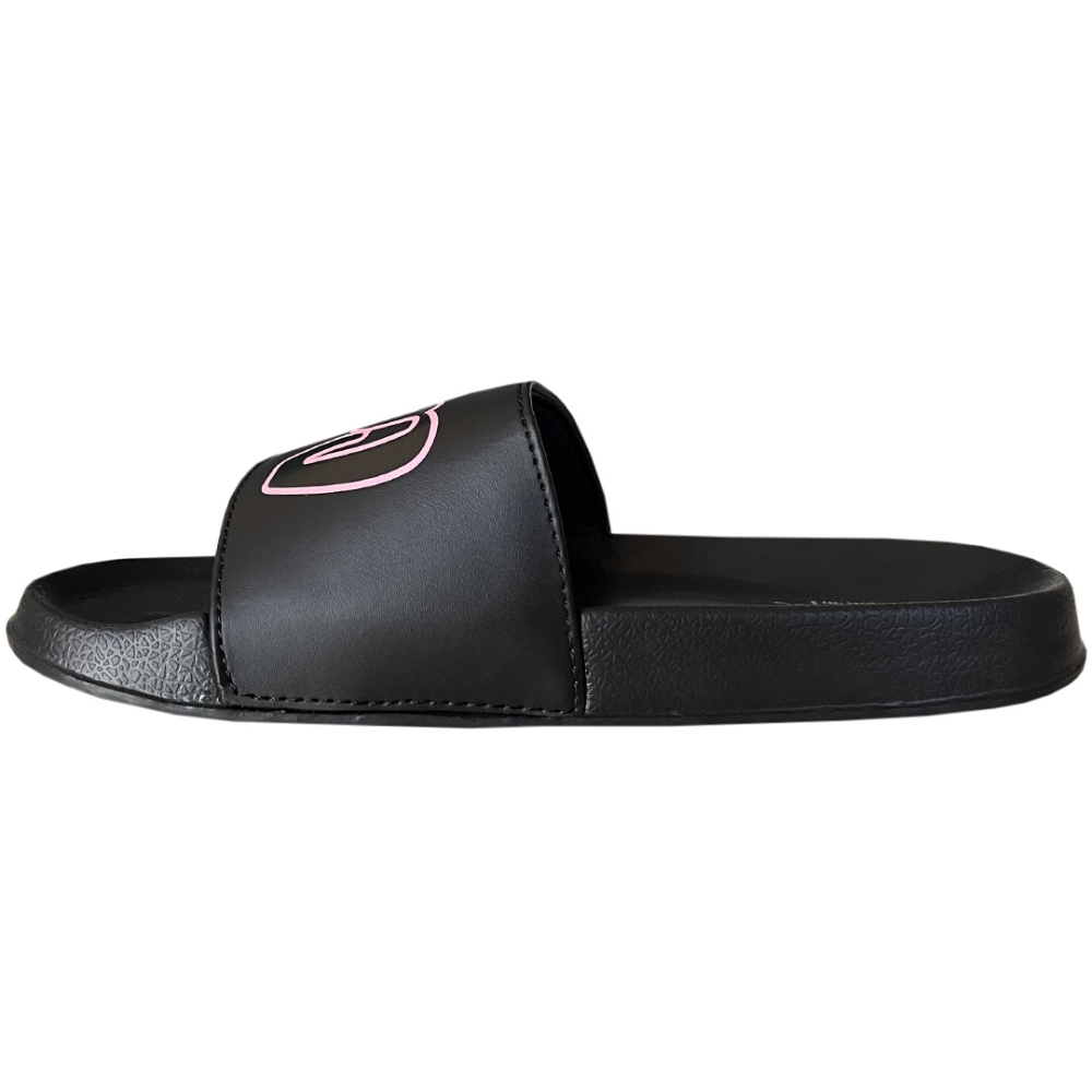 Lee Cooper 's flip-flops black and pink LCW-24-42-2482LA dama