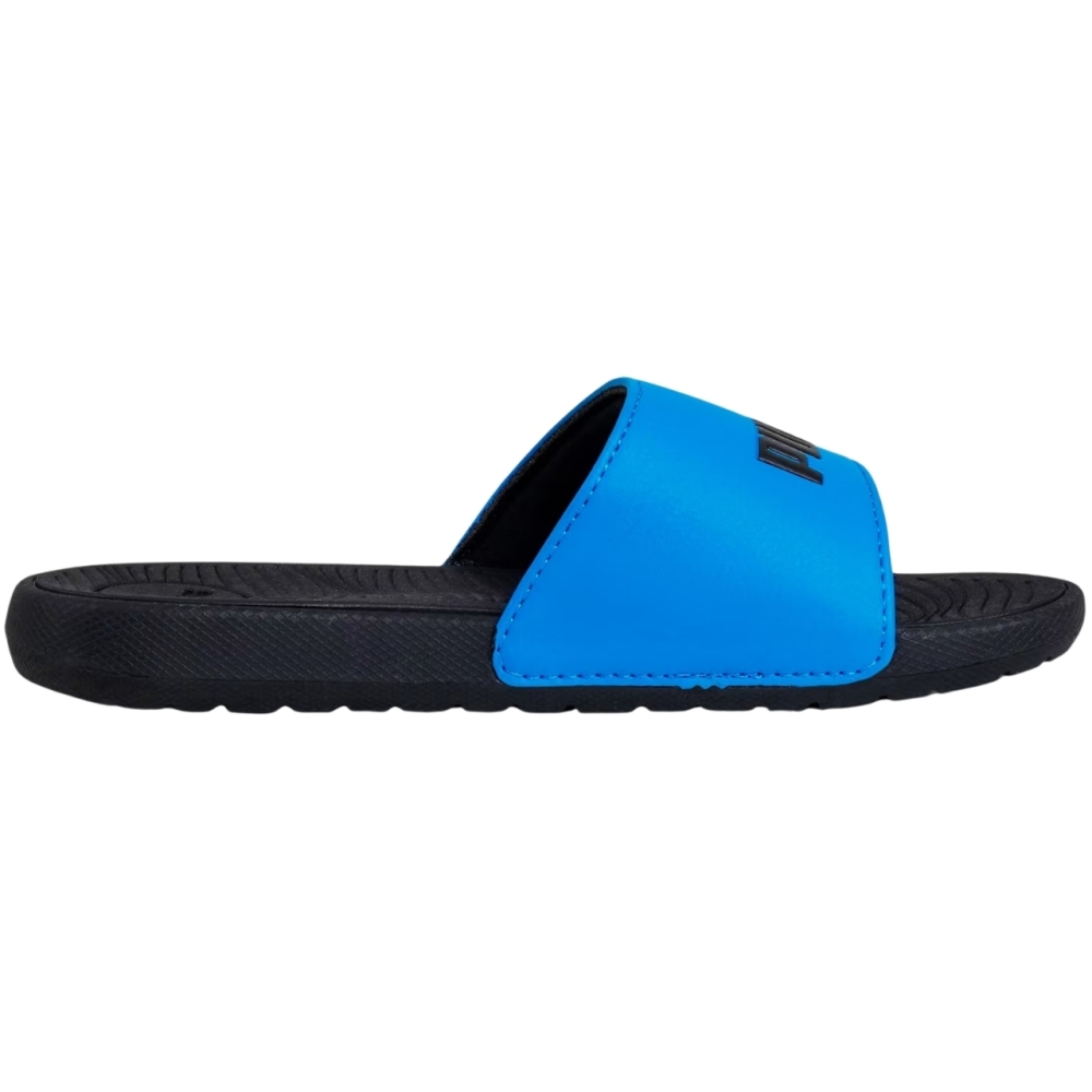 's flip-flops Puma Cool Cat 2.0 Jr black-blue 390881 07 copil