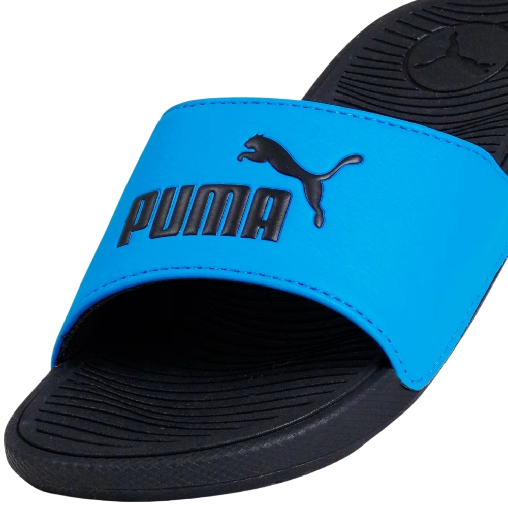 's flip-flops Puma Cool Cat 2.0 Jr black-blue 390881 07 copil