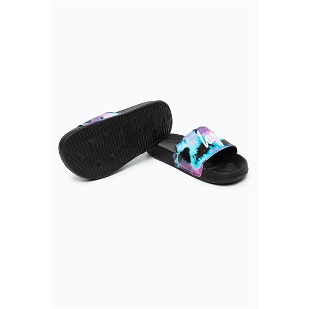 Hype Tie Dye Sliders Jn99