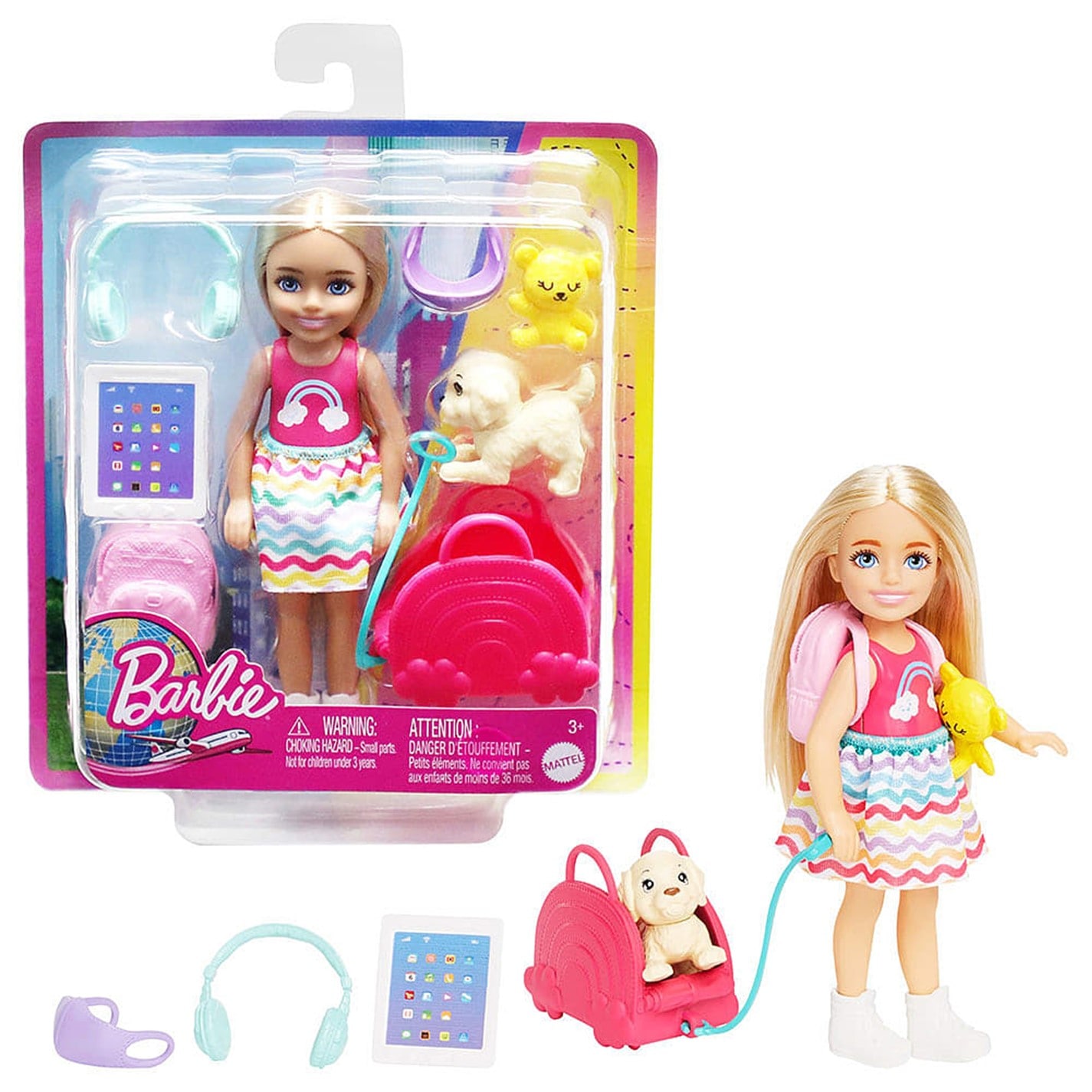 Barbie Barbie Travel Chelsea Doll Refresh