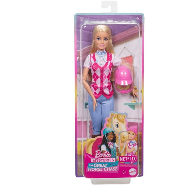 Barbie Mysteries the Great Horse Chase Malibu Doll with Riding Clothes & Accessories