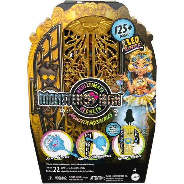 Monster High High Skulltimate Secrets Monster Mysteries - Cleo De Nile Doll