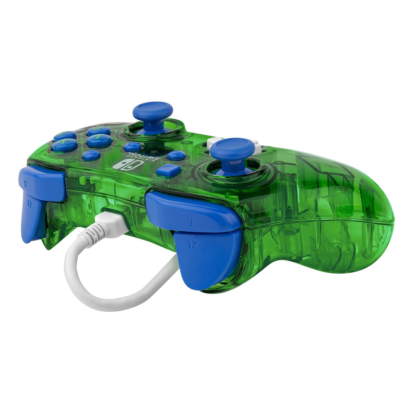 PDP Rock Candy Switch Wired Controller: Luigi Lime