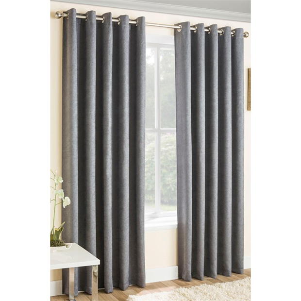 Homelife Vogue Woven Blackout Eyelet Curtains