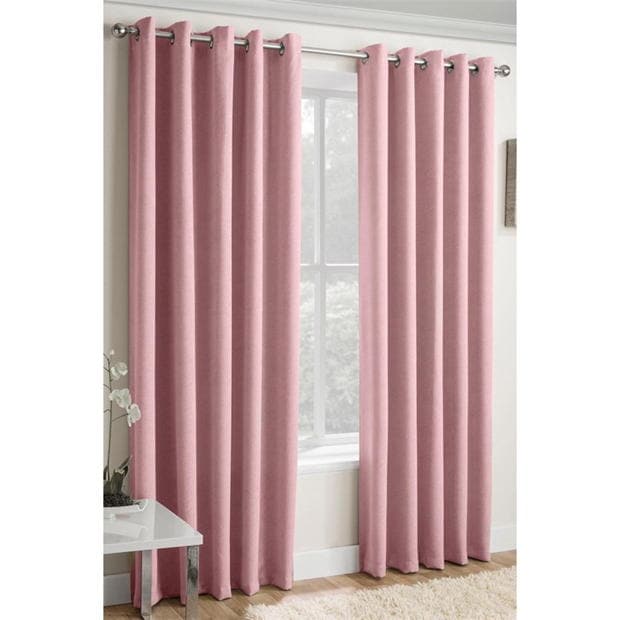 Homelife Vogue Woven Blackout Eyelet Curtains