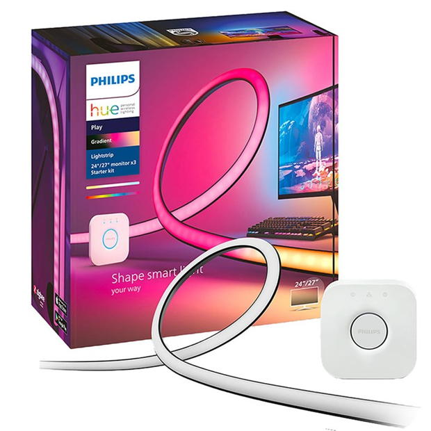 Philips Hue Gradient PC strip 3x 24 27 inch EU SK