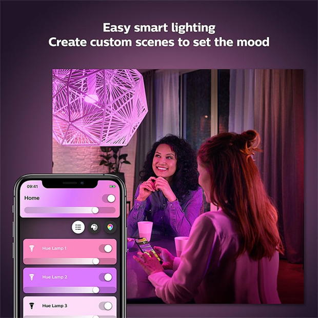 Philips Hue Philips HueWCA 9W A60 B22 2P UK