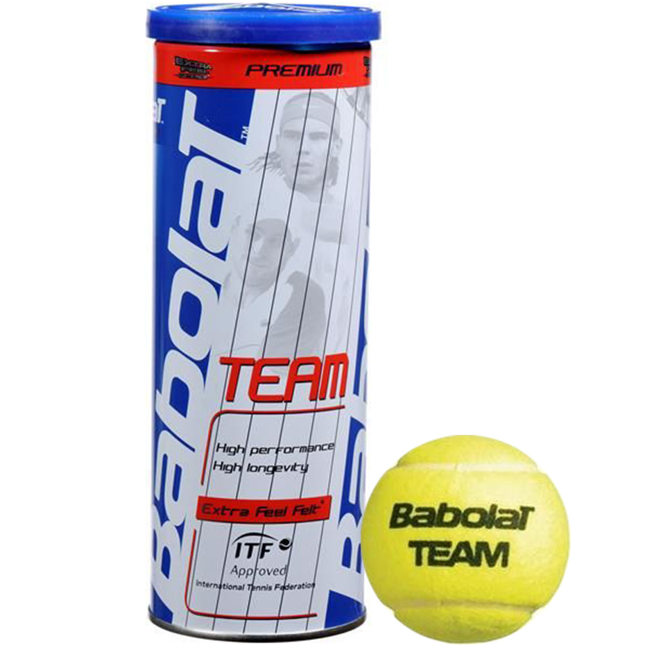 Minge tenis Natural Babolat Team 3pcs