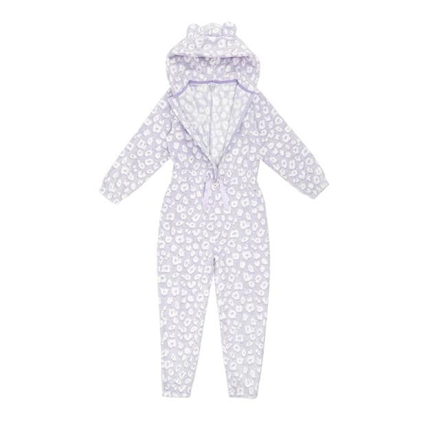 Miso Burnout Leopard Onesie fetita