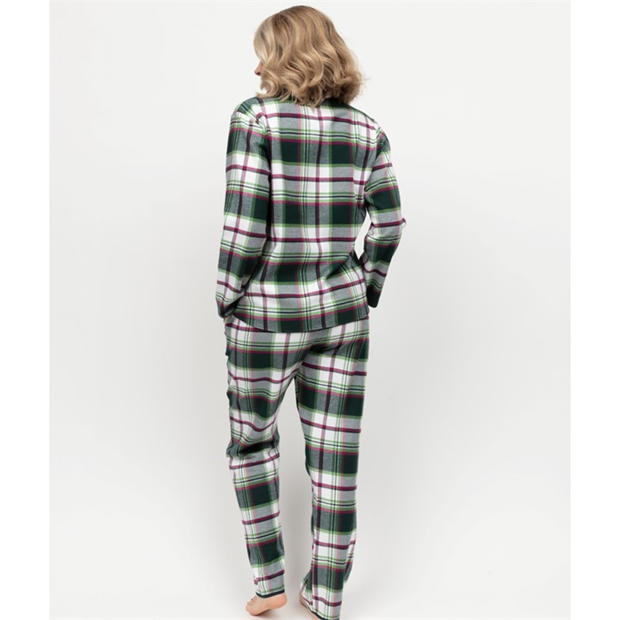 Pijama Cyberjammies Cyber Forrest Brushed Check Set dama