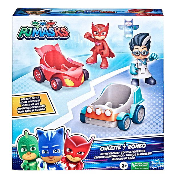 Hasbro PJ Masks Owlette vs Romeo