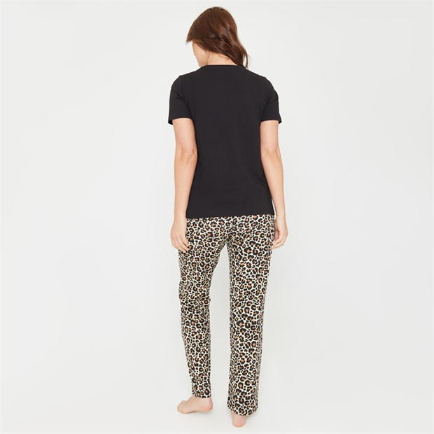 Pijama Linea Animal Pocket Cotton Set