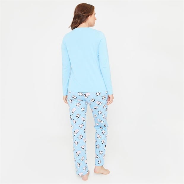 Pijama Linea Panda Cotton Set