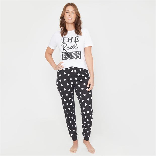 Pijama Linea Real Boss Couples Cotton Set