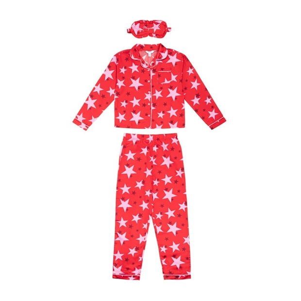 Pijama Miso Star Satin Set fetita