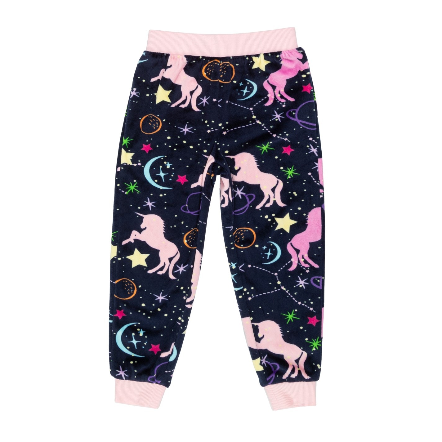 Pijama Miso Unicorn Velour Set fetita