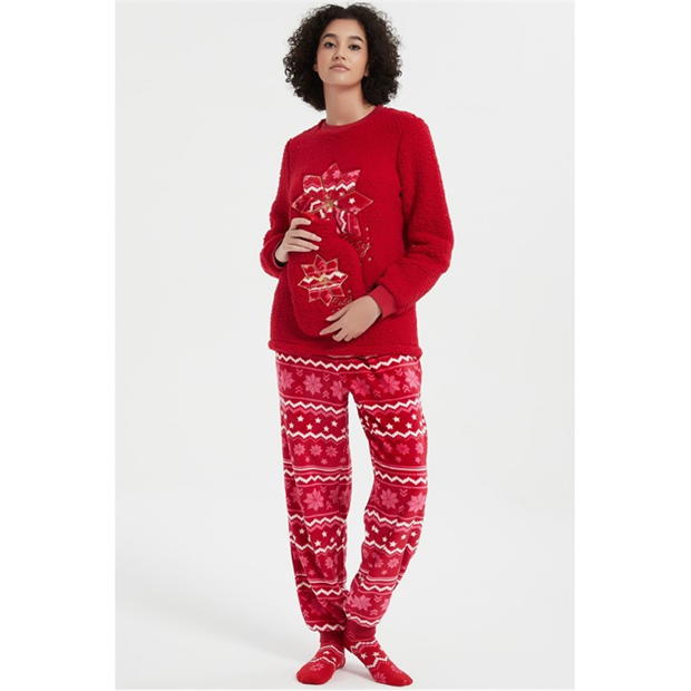 Pijama Set Cadou Sticla Apa Linea Cosy and Hot