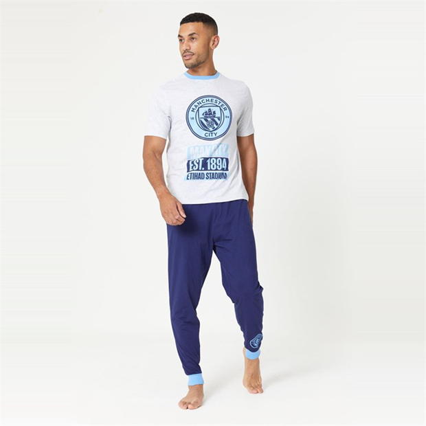 Team Maneca Scurta Man City Pj Set