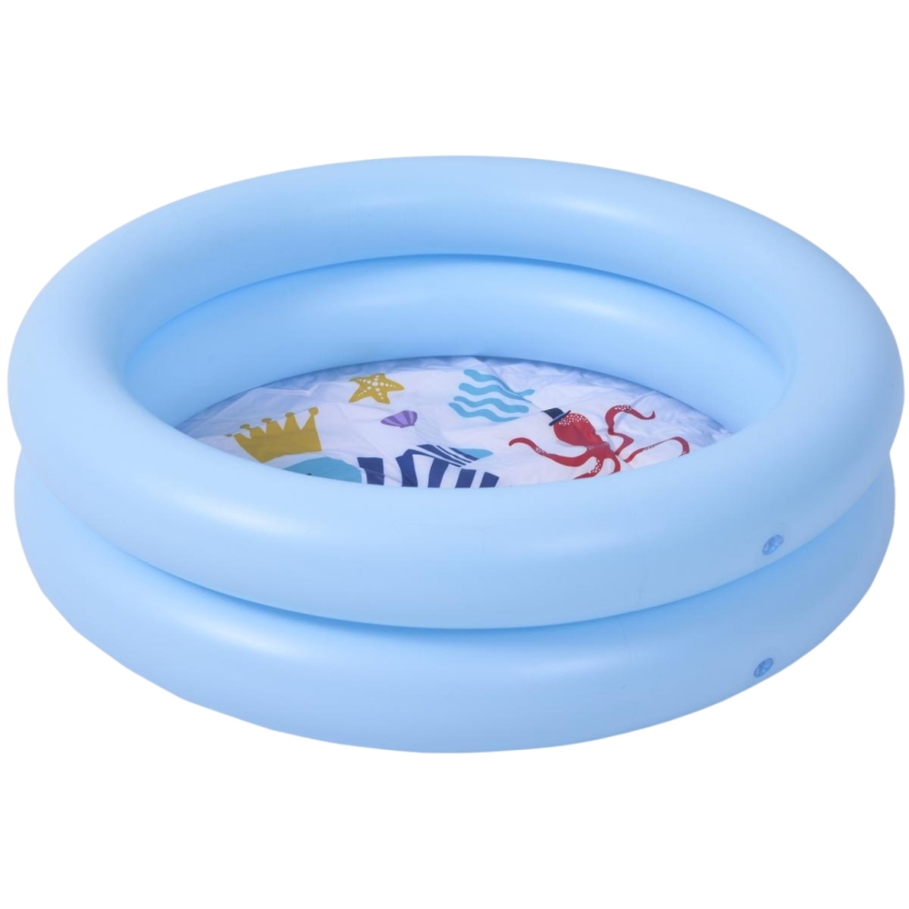 Piscina pentru copii cu 2 inele 76x20 cm 662093