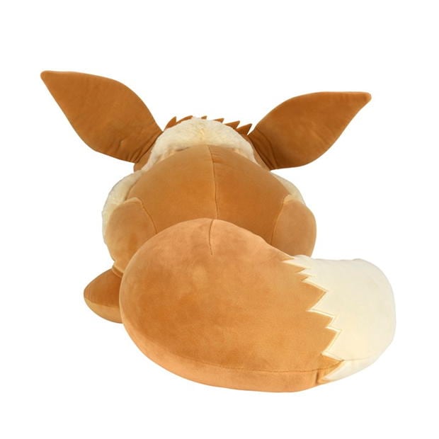 Pokemon Eevee Sleeping Plush - 18 Inch Premium Plush in Sleeping Pose