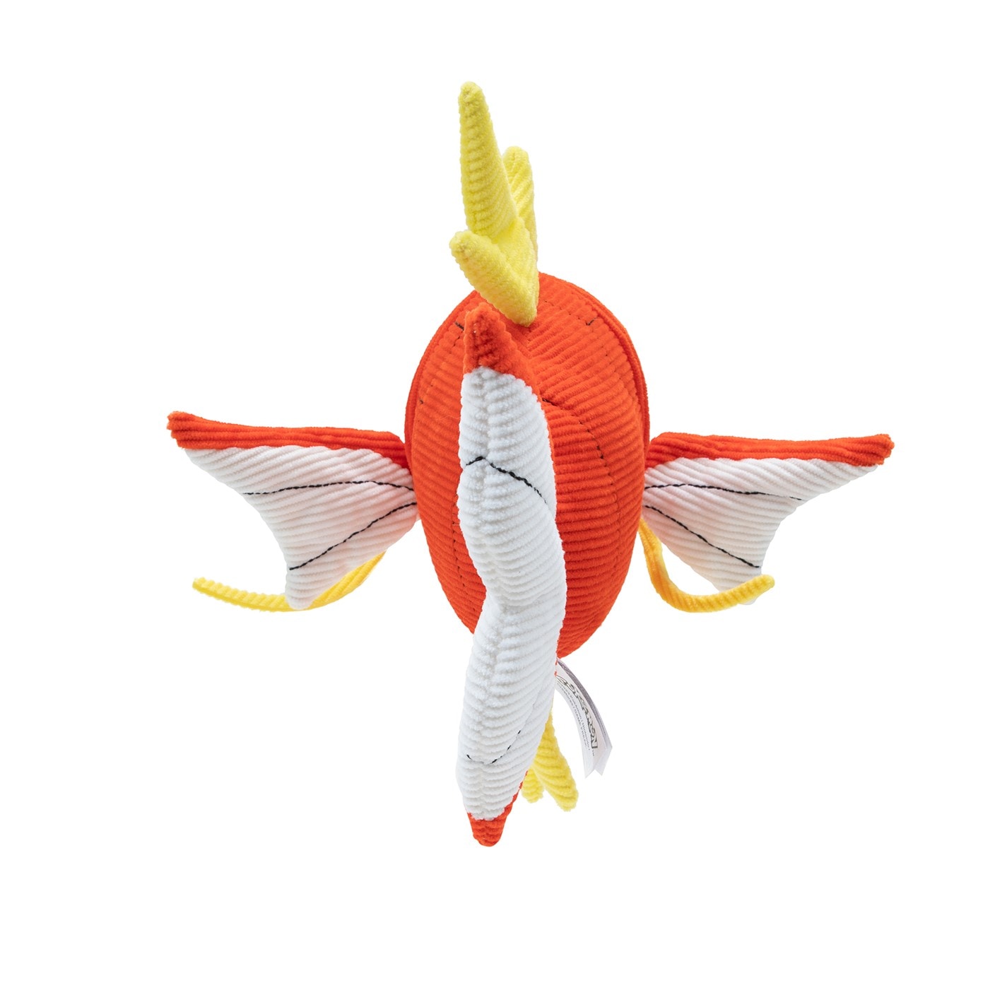 Pokemon Select Corduroy Magikarp 8-Inch Plush - Unique Fabric with Authentic Details