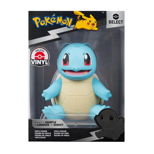 Pokemon Squirtle Select Vinyl Figure - 8-Inch Figure Made from High-Quality Vinyl