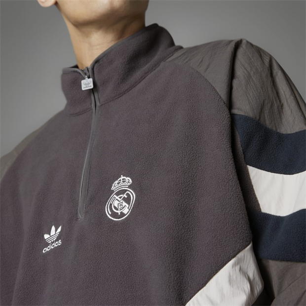 Bluza trening Bluza adidas Real Madrid Originals Polar adulti