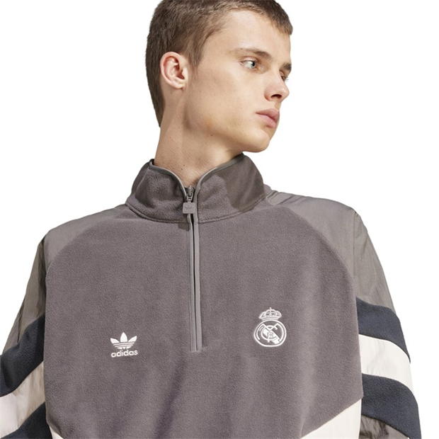 Bluza trening Bluza adidas Real Madrid Originals Polar adulti