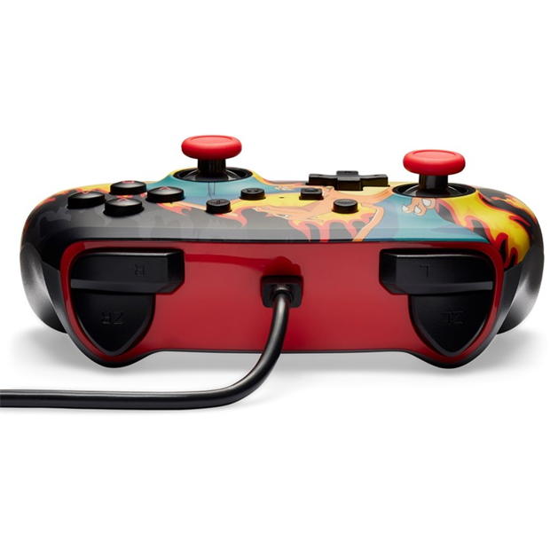 PowerA Enhanced Wired Controller for Nintendo Switch - Charizard Firestorm