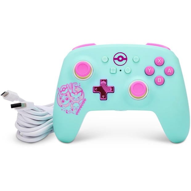 PowerA Enhanced Wired Controller for Nintendo Switch - Pokemon: Sweet Friends