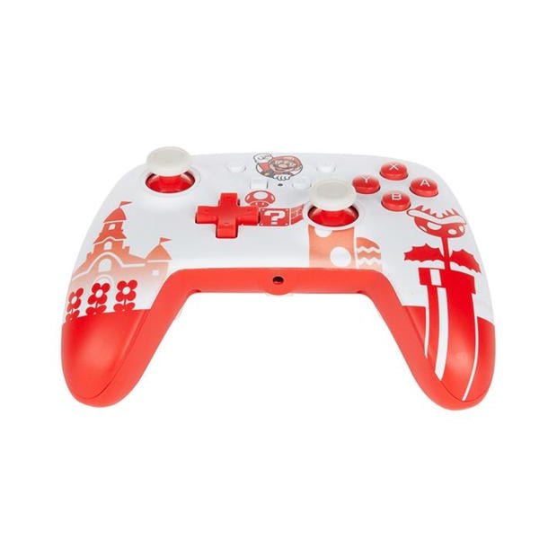 PowerA Switch Enhanced Wired Controller - Mario Red/White