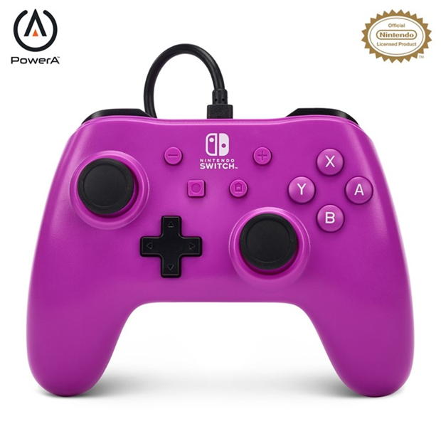 PowerA Wired Controller for Nintendo Switch - Grape Purple