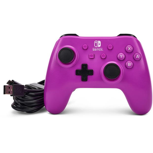 PowerA Wired Controller for Nintendo Switch - Grape Purple