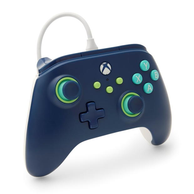 PowerA Wired Controller for Xbox Series X|S - Mariner Blue