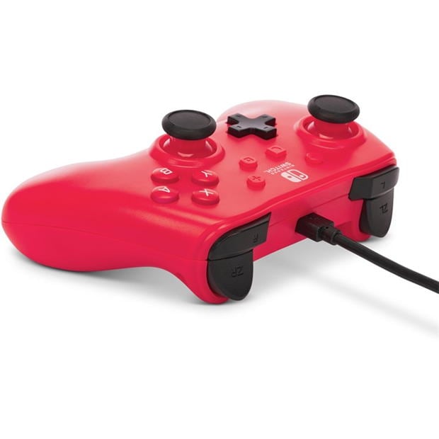 PowerA Wired Controller for Nintendo Switch - Raspberry Red