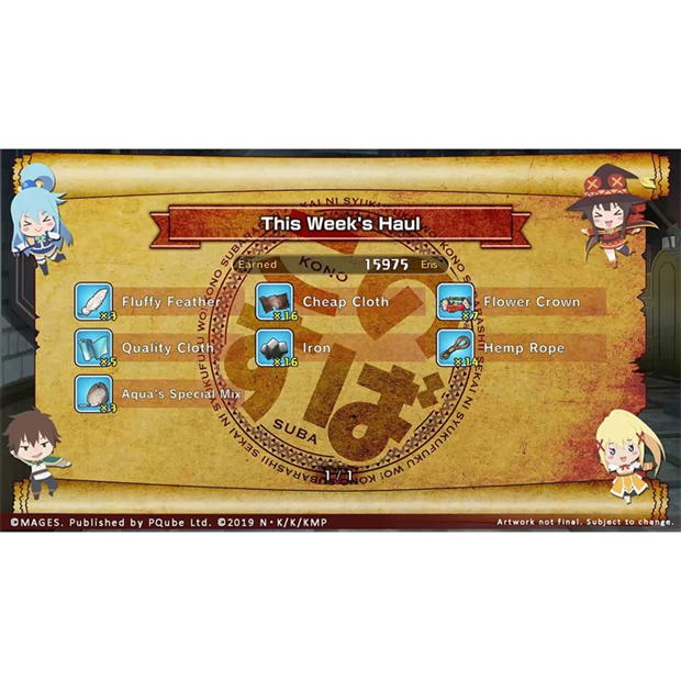 Pqube KonoSuba: Gods Blessing on this Wonderful World