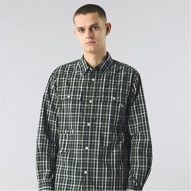 Pretty Green PG Pelton Check LS Sn52