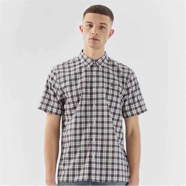 Pretty Green PG Plaid Check SS Sn99