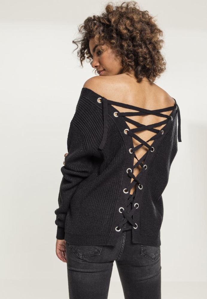 Bluza trening Back Lace Up dama Urban Classics