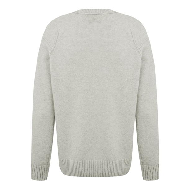 CP COMPANY Lambswool Grs Crew Neck Knit Jumper